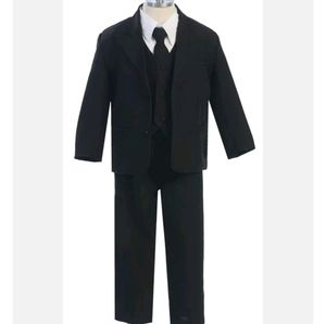 Toddler Suits Boys Black Kids Formal Party Suit Size 3T